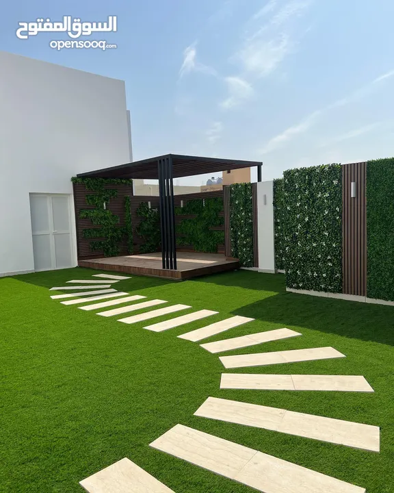 تصميم وتنفيذ وتنسيق الحدائق منزلية