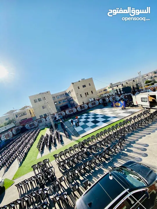 مشروع منصات وخيم وتجهيزات الأفراح