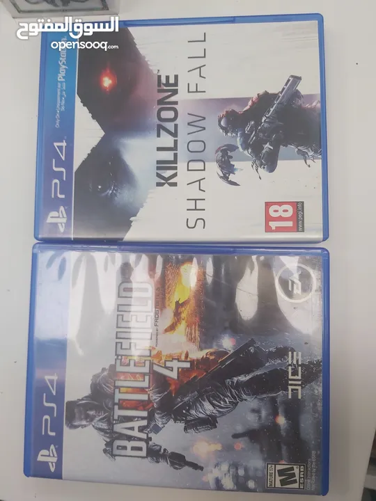 لعبة Killzone Shadow Fall مع لعبة Battlefield 4