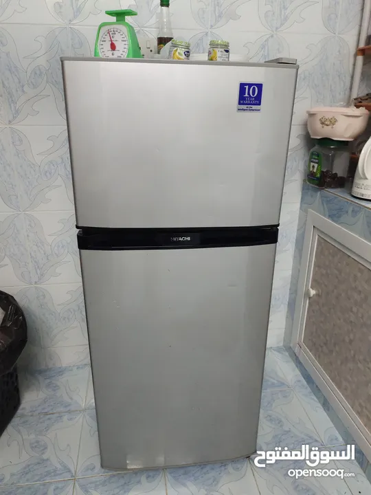 Hitachi refrigerator double door for urgent sale