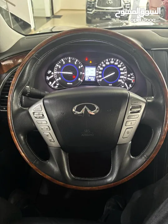 انفنتي QX80  2016 وارد وكفالة الشركه