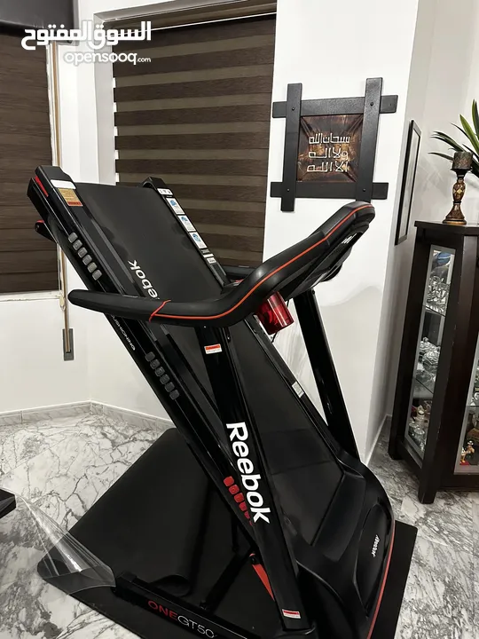 GT50 One Series Treadmill - Black - Reebok