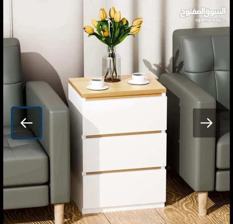 كومودينا خشب بلمسة عصرية