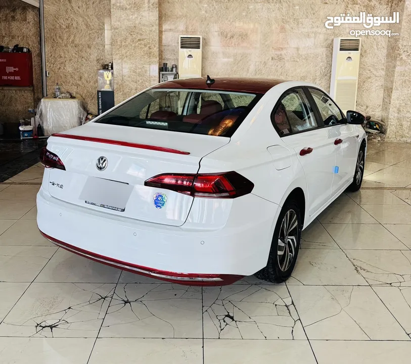 فولكسفاجن بورا 2019 فحص كامل لون ابيض سقف خمري