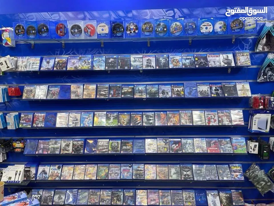 playstation and accessories بلايستيشن و جميع الاكسسوارات اي شيء متعلق  بالجيمر بتلاقي عند  Mr gamer