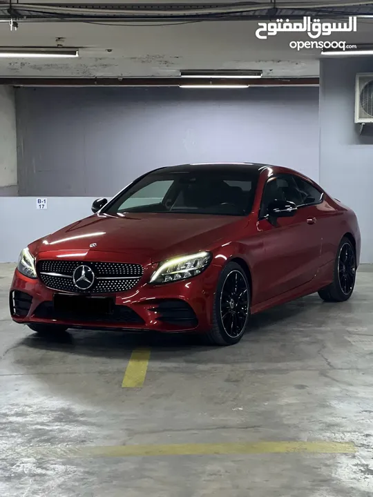 Mercedes C200 Coupe - 2021 / مرسيدس كوبيه C200 موديل 2021