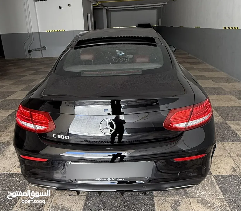 مرسيدس C 180 كوبي 2017 وارد الشركه غرور مالك واحد