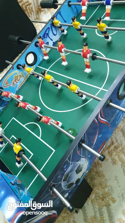 Fossball Or Table Top Football Or Mini Soccer Game Or Table Footaball