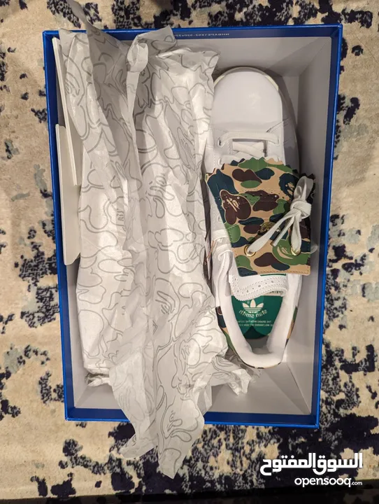 Bape x Stan smith golf style shoes limited edition