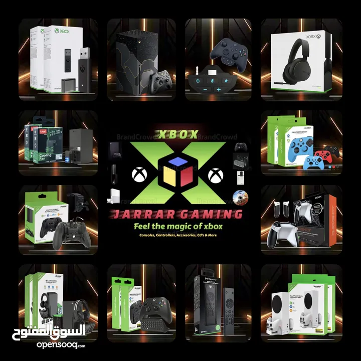 Xbox Game Accessories for series x/s & one x/s  إكسسوارات ألعاب خاصه بالاكس بوكس سيريس & ون