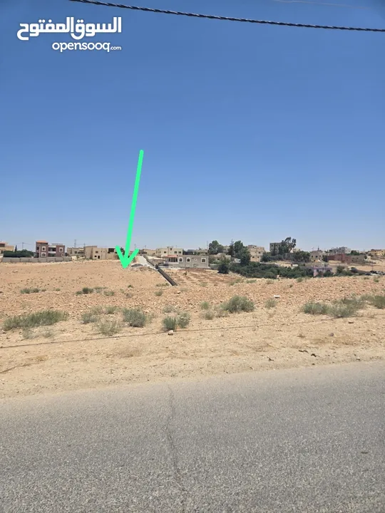 للبيع قطعة أرض 923 م شارعين سكن ب  في ارينبه الغربيه جنوب عمان الجيزه