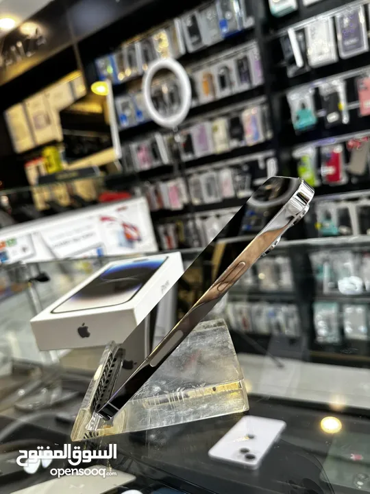 iPhone 14 Pro Max 256GB بطارية 87% وكالة الجهاز مش مفتوح ولا مغير فيه اشي الجهاز مكفول متوفر توصيل