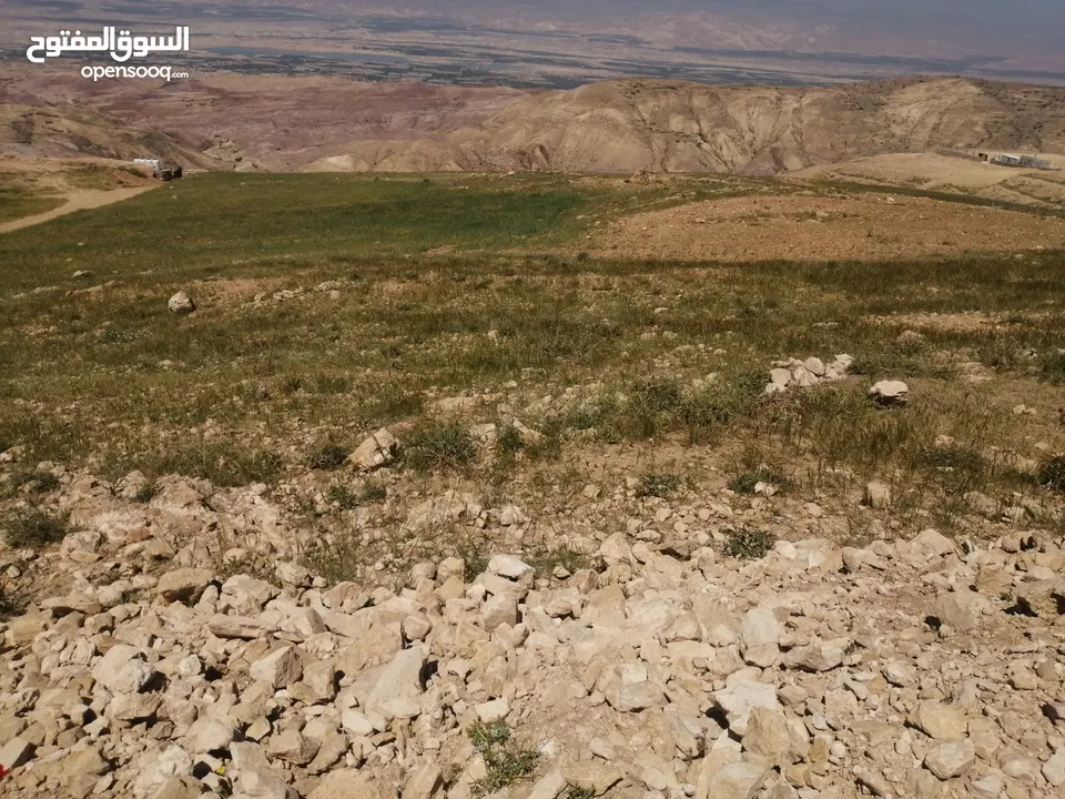 4600م الوطية اطلالة غربية كاملة ع جبال فلسطين