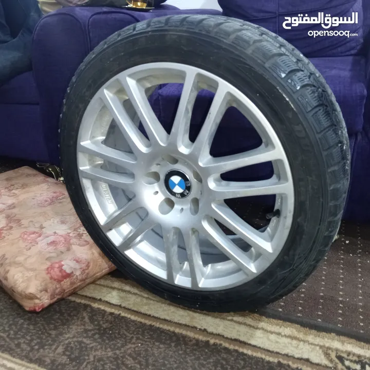 جنط BMW مع كاوشوك جديد دانلوب