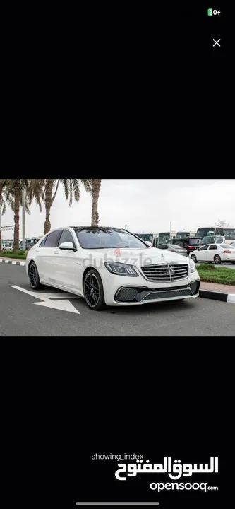 Mercedes Benz S63AMG Kilometres 50Km Model 2015