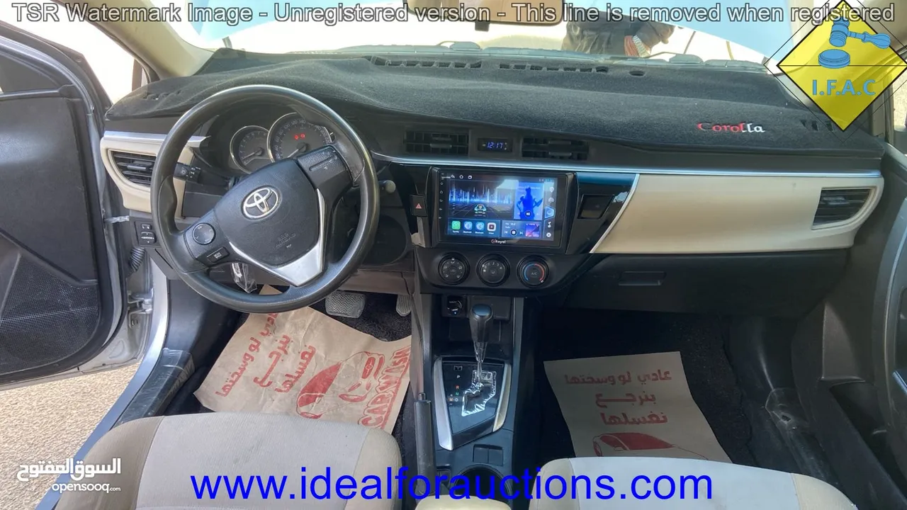 تويوتا كورولا 2016 TOYOTA COROLLA XLi (وارد المركزية)