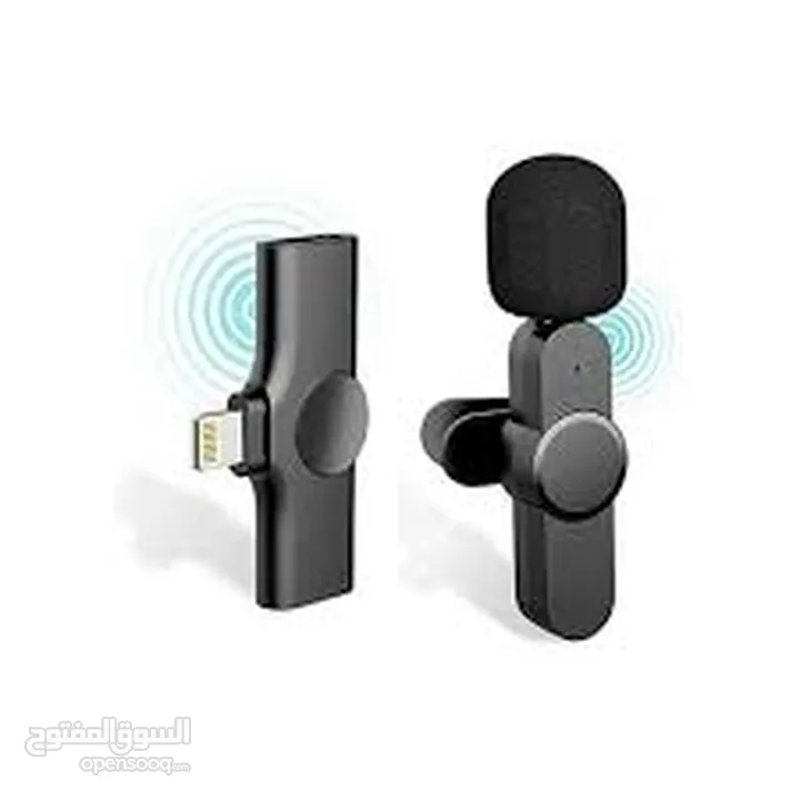 Wireless live -stream Microphone K02 IPH REMAX ميكروفون تلفون ويرلس 