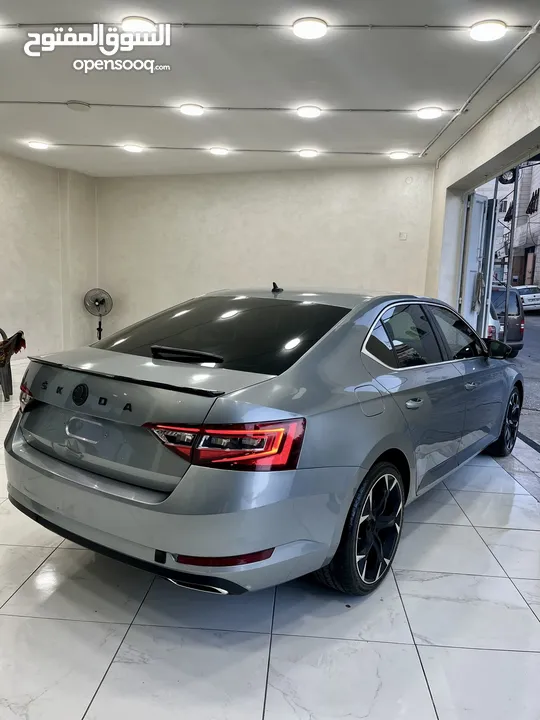 سعر حرررقŠkoda SuperB 2019 ديزل Full ترخيص وتأمين سنة فحص نخب