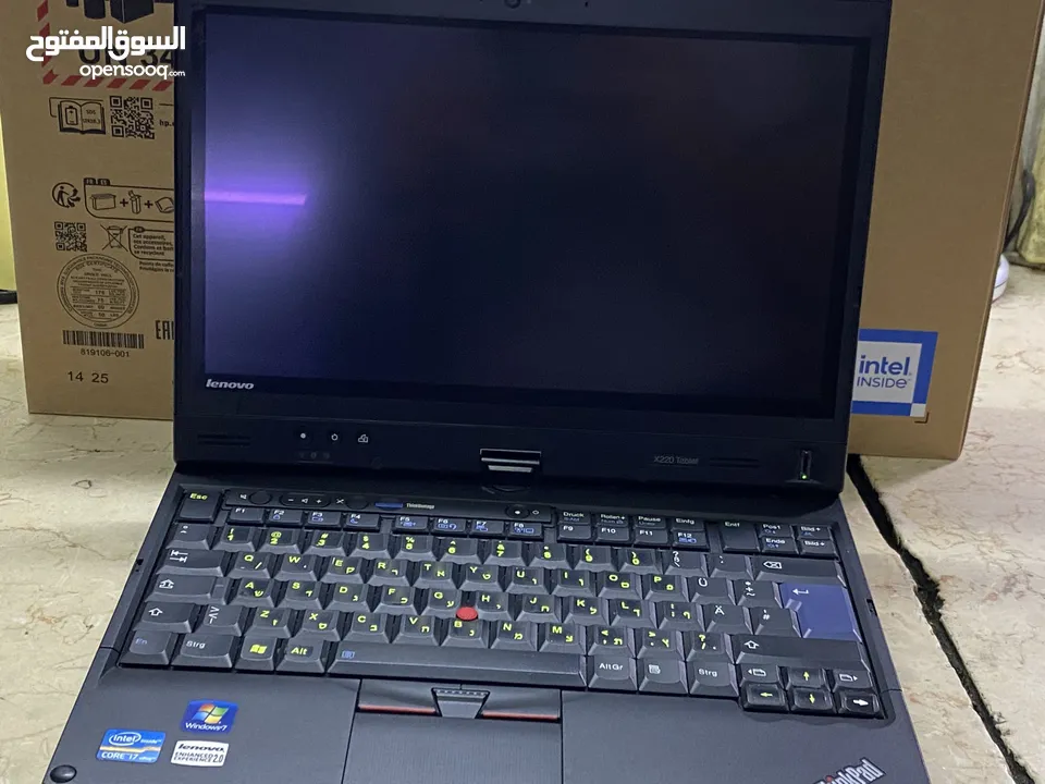 Lenovo ThinkPad X220 Tablet  CPU i7/ 16GB RAM / 256GB SSD / Windows 10