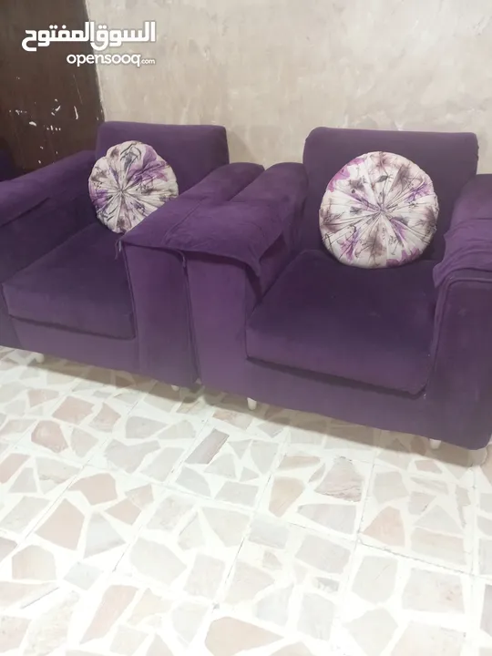 طقم كورنر 7 مقاعد بحاله جديد