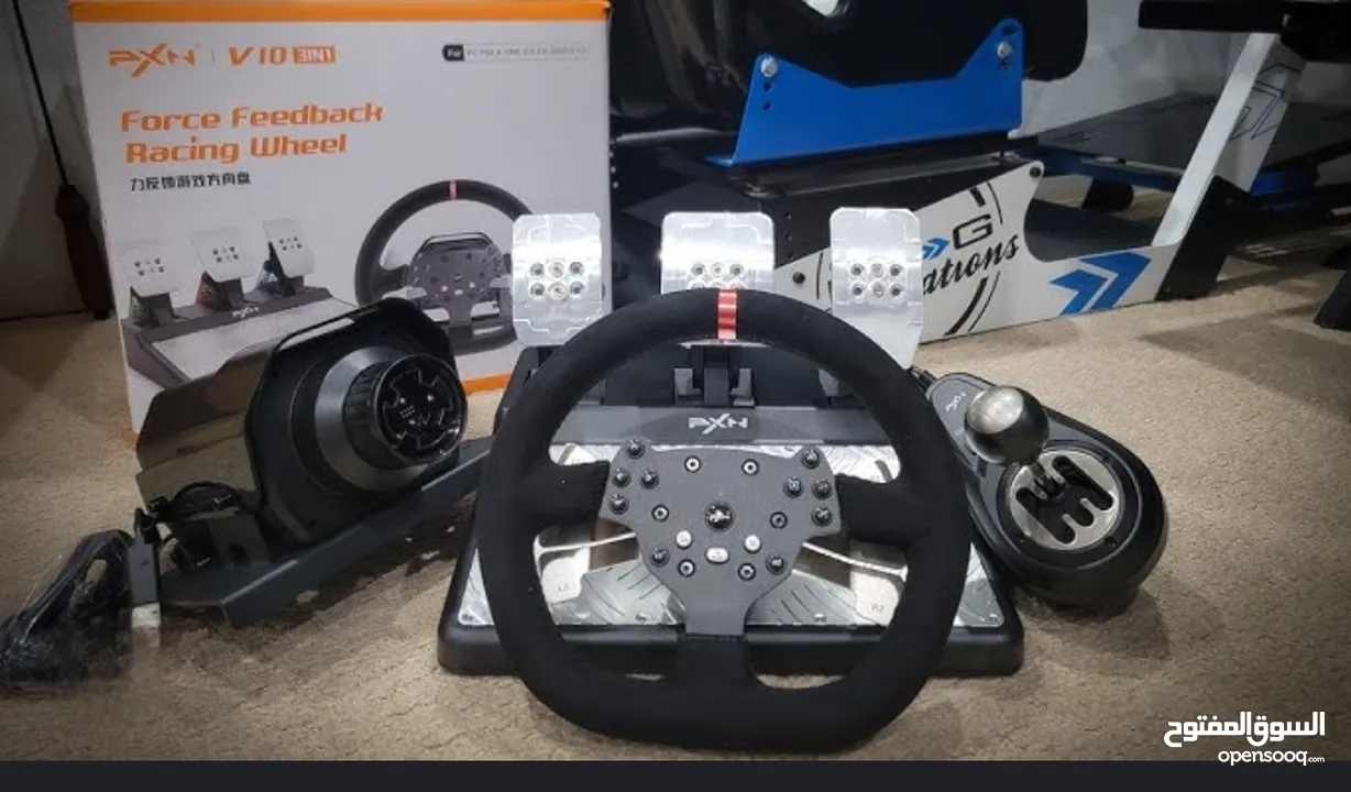 pxn v10 steering wheel simulationسترينج للبيع او للبدل