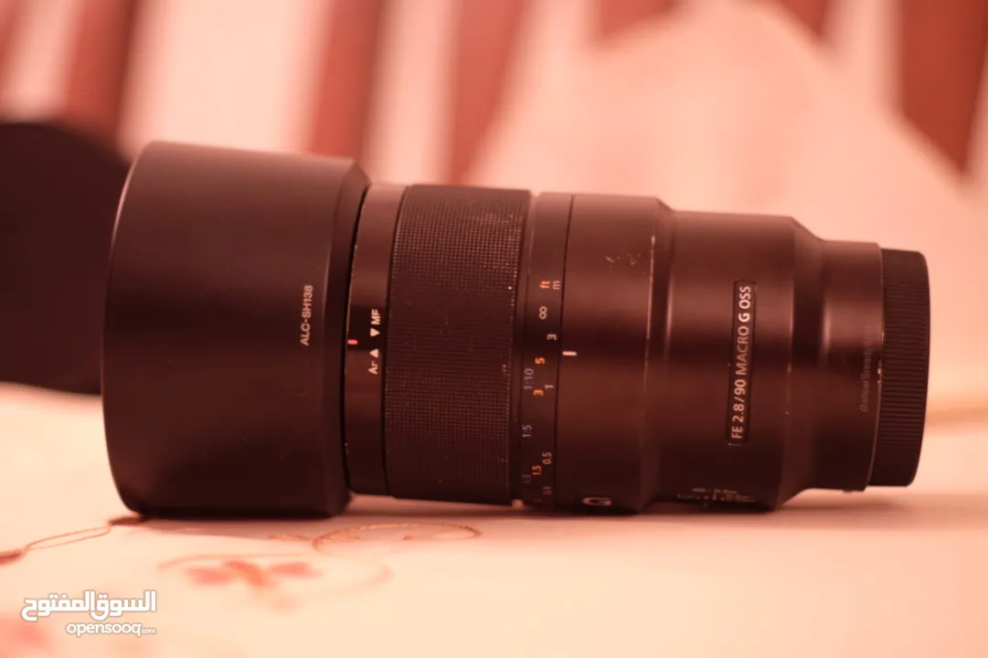عدسة سوني للبيع  Sony Lens For Sale  (Sony FE 90 mm F2.8 Macro G OSS)