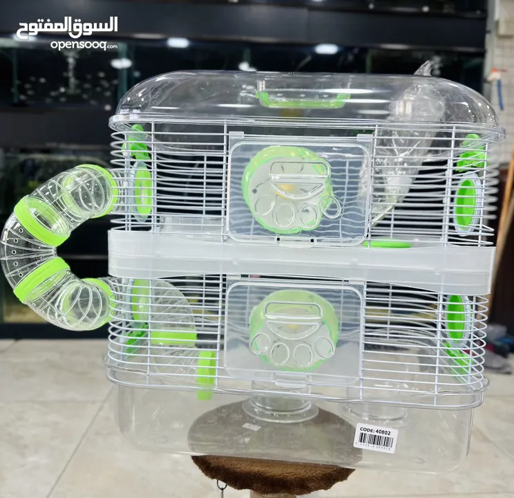 هامستر واقفاص الهامستر