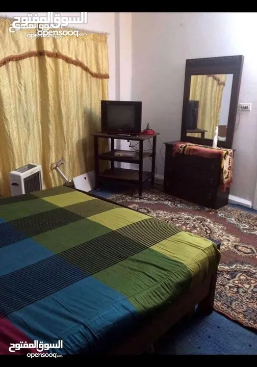 شقة مفروشة ستوديو مفروش للايجار الزرقاء