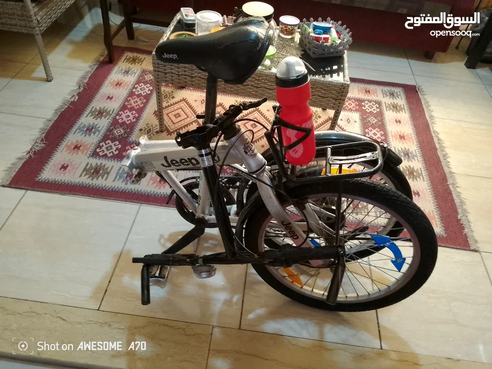 بسكليت ياباني اصلي  نوع جيب قياس 20 7غيارات بحاله وكاله بنطوي ياباني مش صيني بسعر مناسب