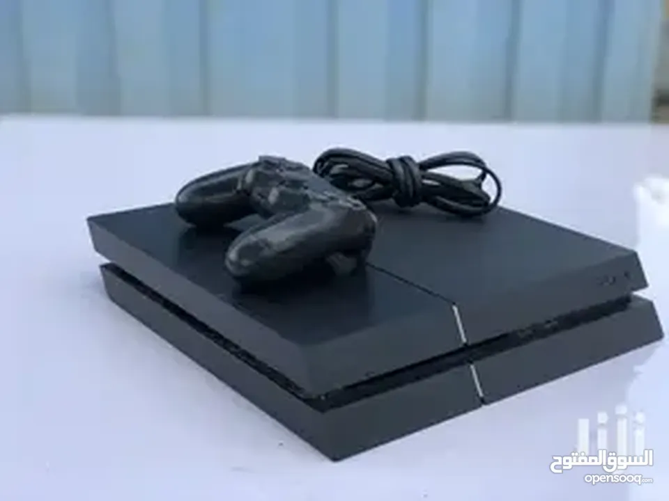 جهاز بلاستيشين 4 فات  (PS4 FAT) مستعمل للبيع