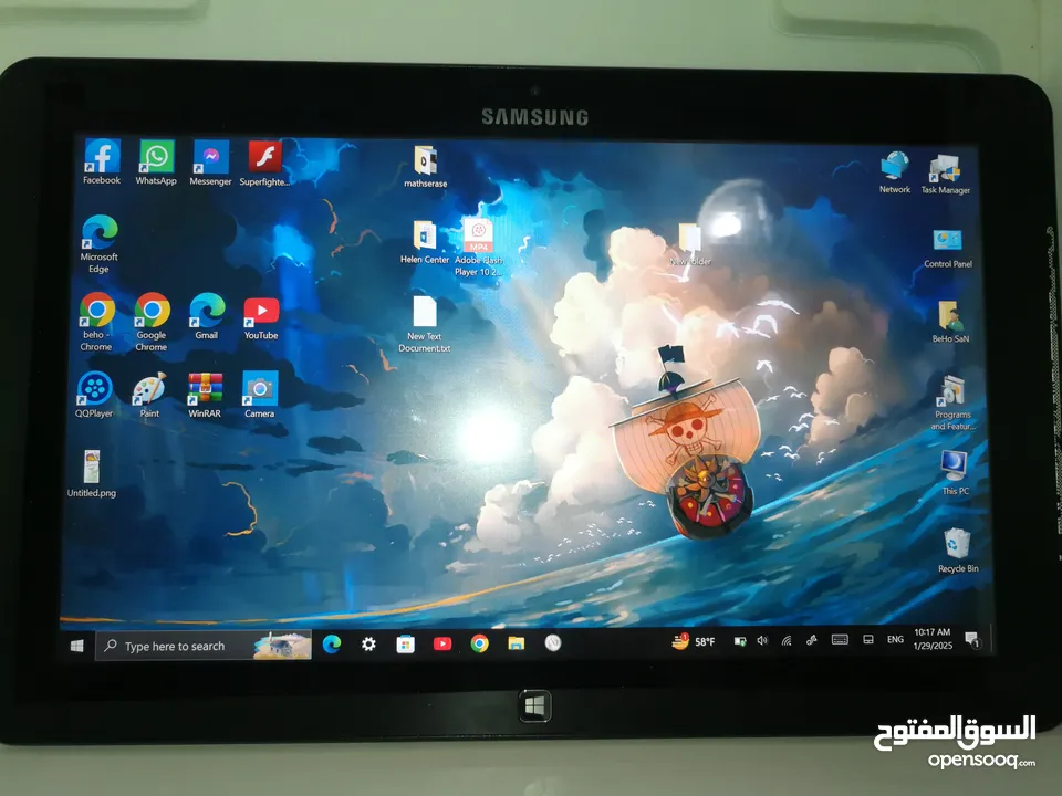 تابلت Samsung ATIV smart PC Pro  (سامسونج اتيف سمارت بي سي برو)  مستعمل حالته جيدة جداً