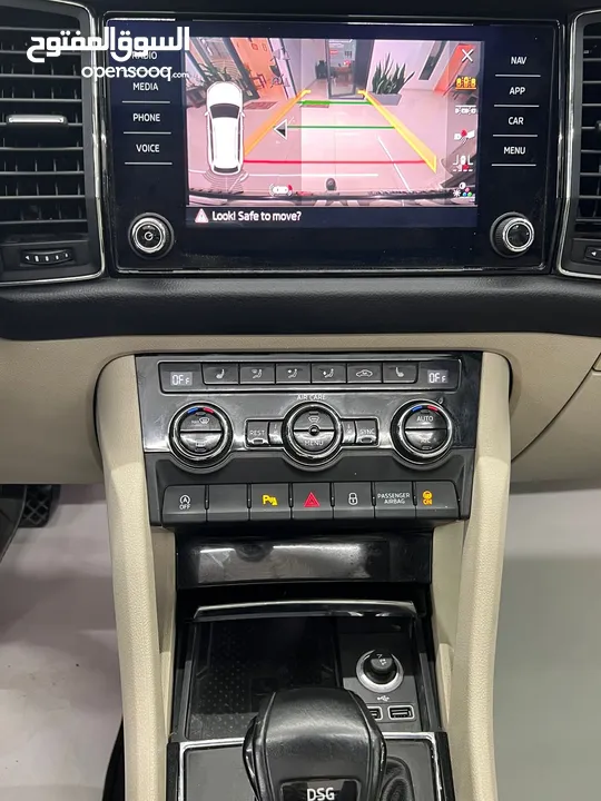 كودياك 2021 اتوماتيك ديزل 190 حصان 4 * 4 فل اضافات مع فتحة سقف بانوراما