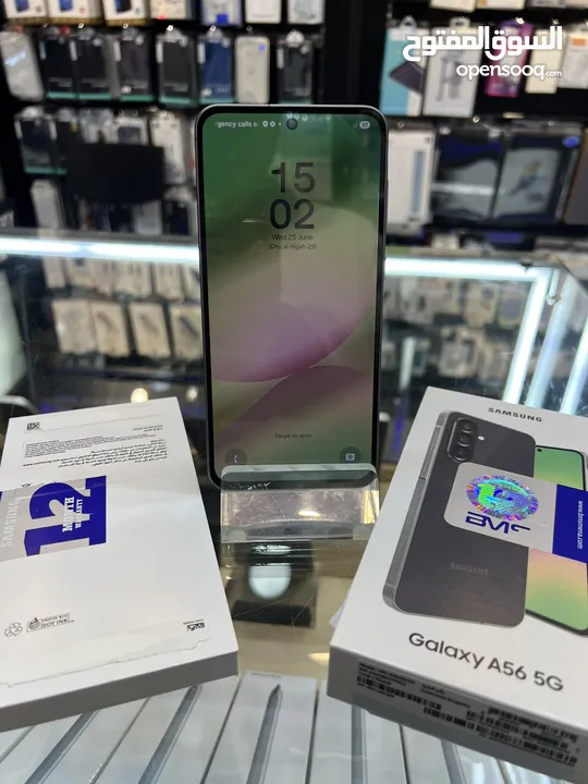 جديد اكتيف يوم فقط Galaxy A56 12GB-256GB لدى سبيد ستور