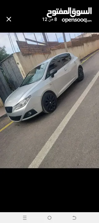 سيات ابيزا 2011 فحص نضيف دقات خفيفه جير ماطور جداد كرتونه