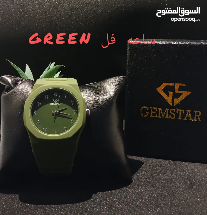 ساعه رجالي فل بلاك جمستار  كفاله حصريه و معتمده مقاومه للمماء هديه مع كل ساعه كيس + بكس + كرت كفاله