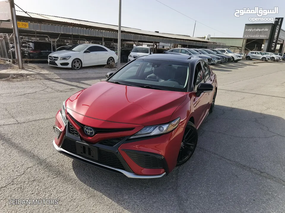 TOYOTA CAMRY 2021 XSE تويوتا كامري بلاك اديشن اكس اس ايفحص كامل مع فتحه