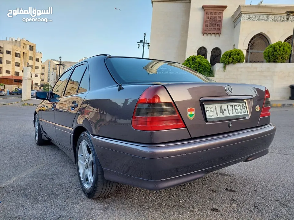 مرسيدس بنز C200موديل 1996 محدثه 2000