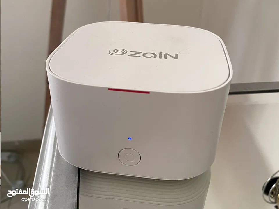 للتنازل اشتراك انترنت فايبر من زين 500 ميجا - راوتر زين 5G، راوتر مقوي الشبكة - Zain Fiber Internet