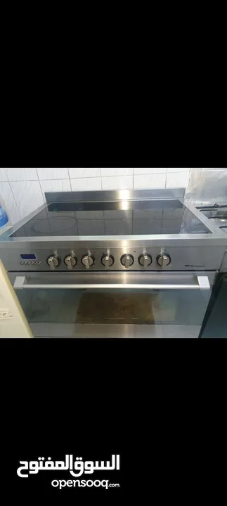 electrical italian stove/oven shiney