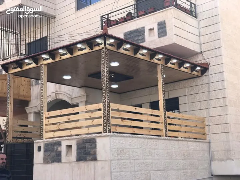 قرميد  مؤسسه العماوي لكافه اعمال تركيب القرميد والديكور والبرڨولاء تركيب وصيانه