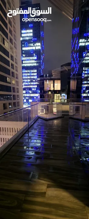 شقة دوبلكس مميزة في برج داماك العبدلي متوفر شهري  / ref 710