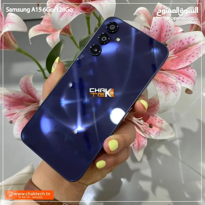 مستعمل اخو الجديد Samsung A15 رام 16 جيجا 256 هدية كفر ولزقة وشاحن الاصلي متوفر توصيل