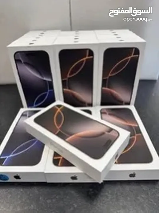 Iphone 16 pro max 256 new new //// ايفون 16 برو ماكس 256 جيجا جديد مسكر بالكرتونة اقل سعر بالاردن