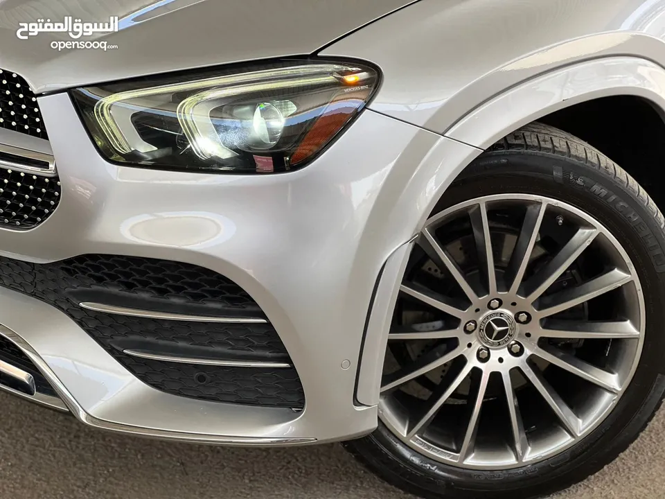 Mercedes GLE350  4matic  2020  *فحص كامل  كلين تايتل  دهان الشركه  *ممشى (62000) المحرك: * 4 سلندر *