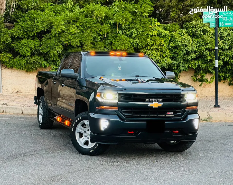 Chevrolet Silverado Z71 Lt 2018 البكب وارد الشركة للبيع المستعجل