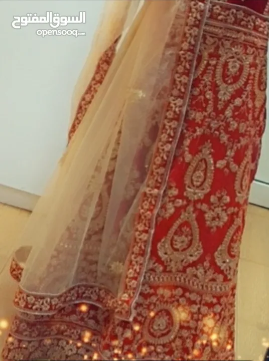 ساري هندي فخم جدا وناعم موديله فستان