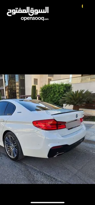 بي ام دبليو موديل 530e موديل 2019 كيت M لون ابيض فل كامل فحص كامل