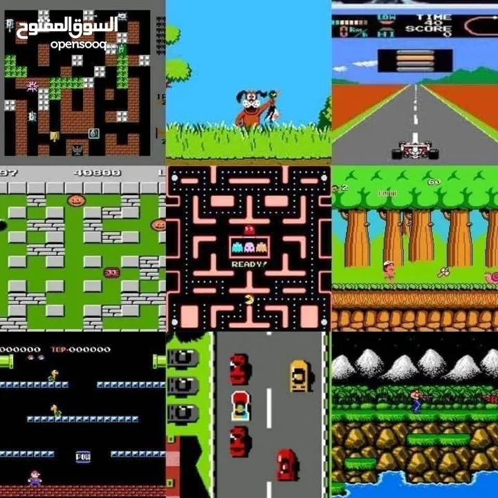 جهاز العاب اتاري ماريو   Game Box  رجّع ذكريات الطفولة بنكهة جديدة وممتعة فرح صغيرك .