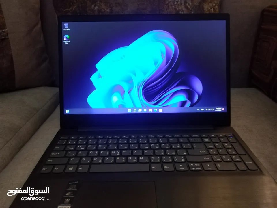 جهاز لاب توب لينوفو جيد جدا جديد المواصفات i5 -1035G1 RAM 8G المساحه. 250G-225G