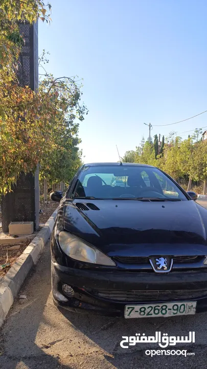 بيجو موديل 2005 ,206 بحالة جيدة جدا للبيع